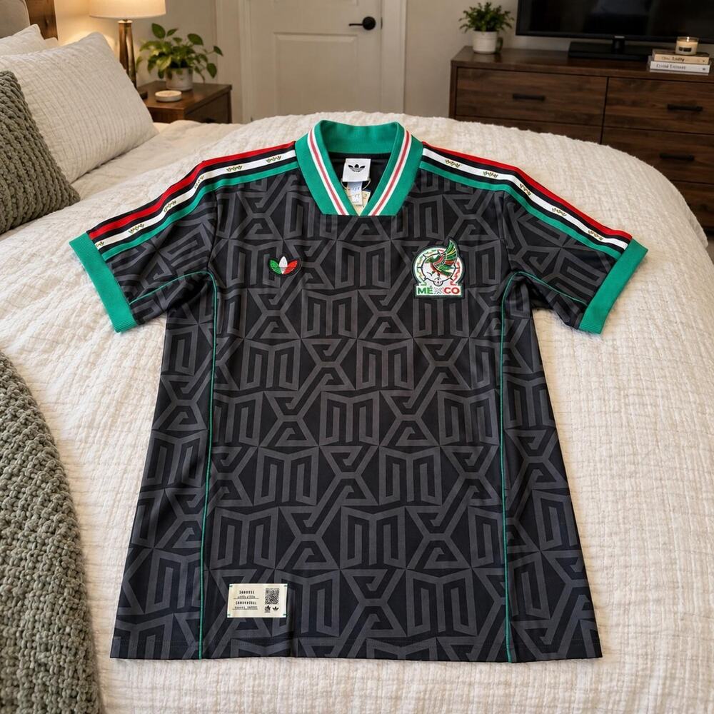 Adidas x Someone Somewhere Mexico Lifestyle Jersey – Black/Carbon